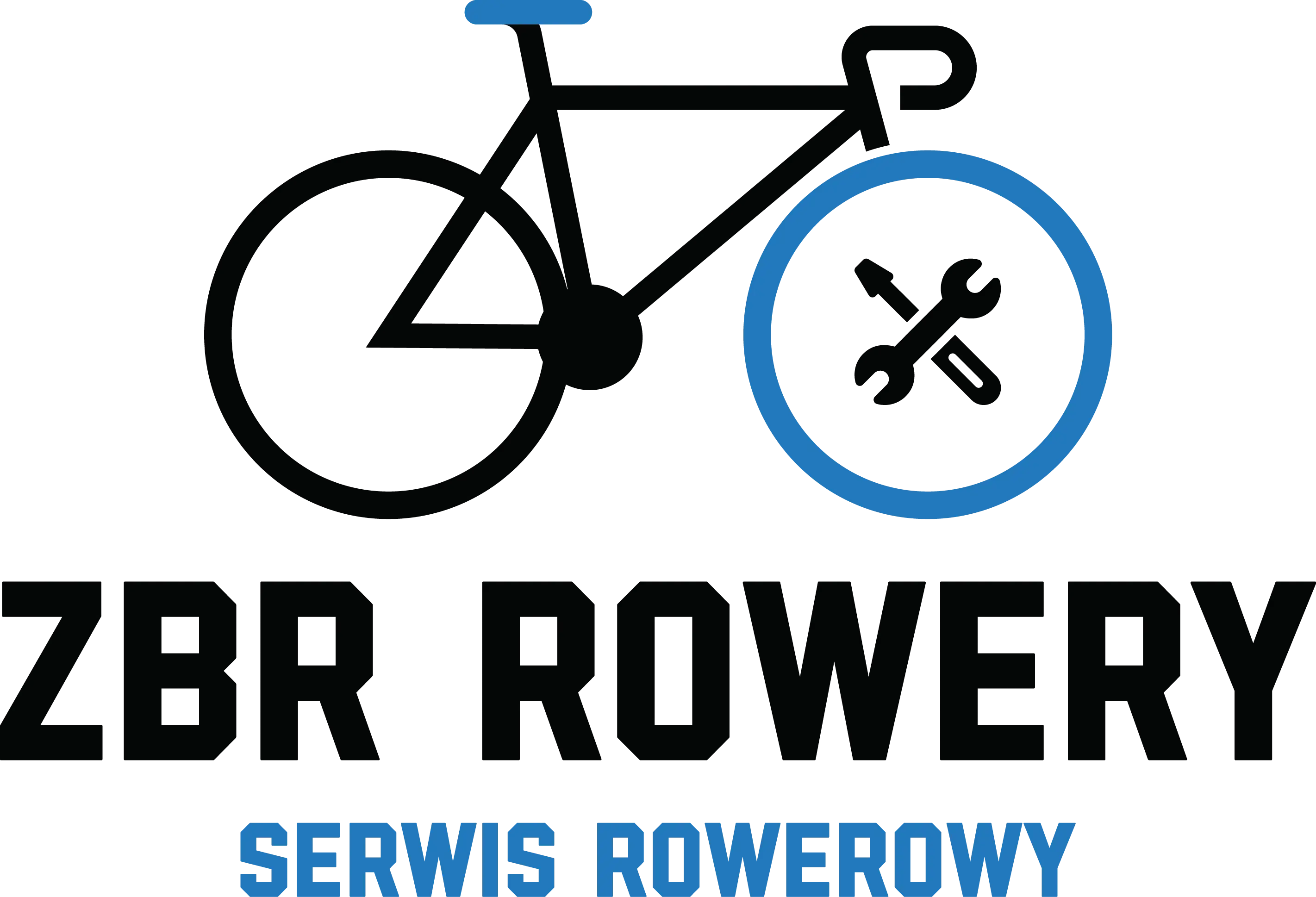 Logo serwisu rowerowego ZBR-Rowery